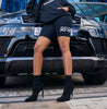 Lux Cotton Biker Shorts